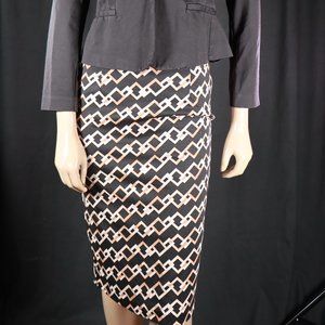 Le Chateau Size 4 Skirt patterned